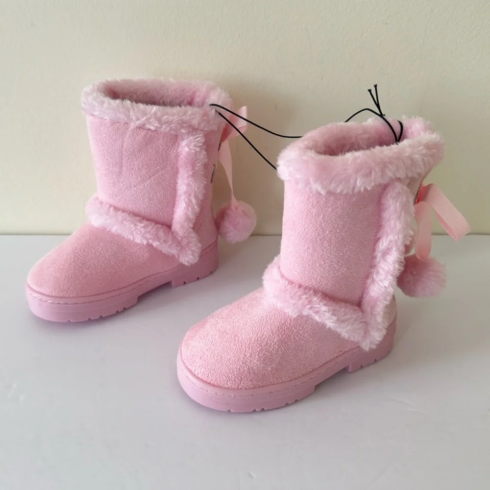 Bebe || Girls/Toddler Winter Pink Boots | Size 7